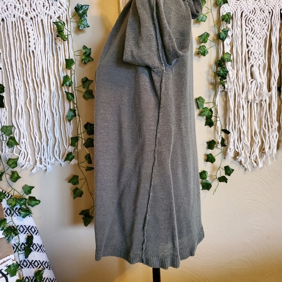 Banana Republic Large Olive Green Sweater Cardigan - Picture 9 of 16